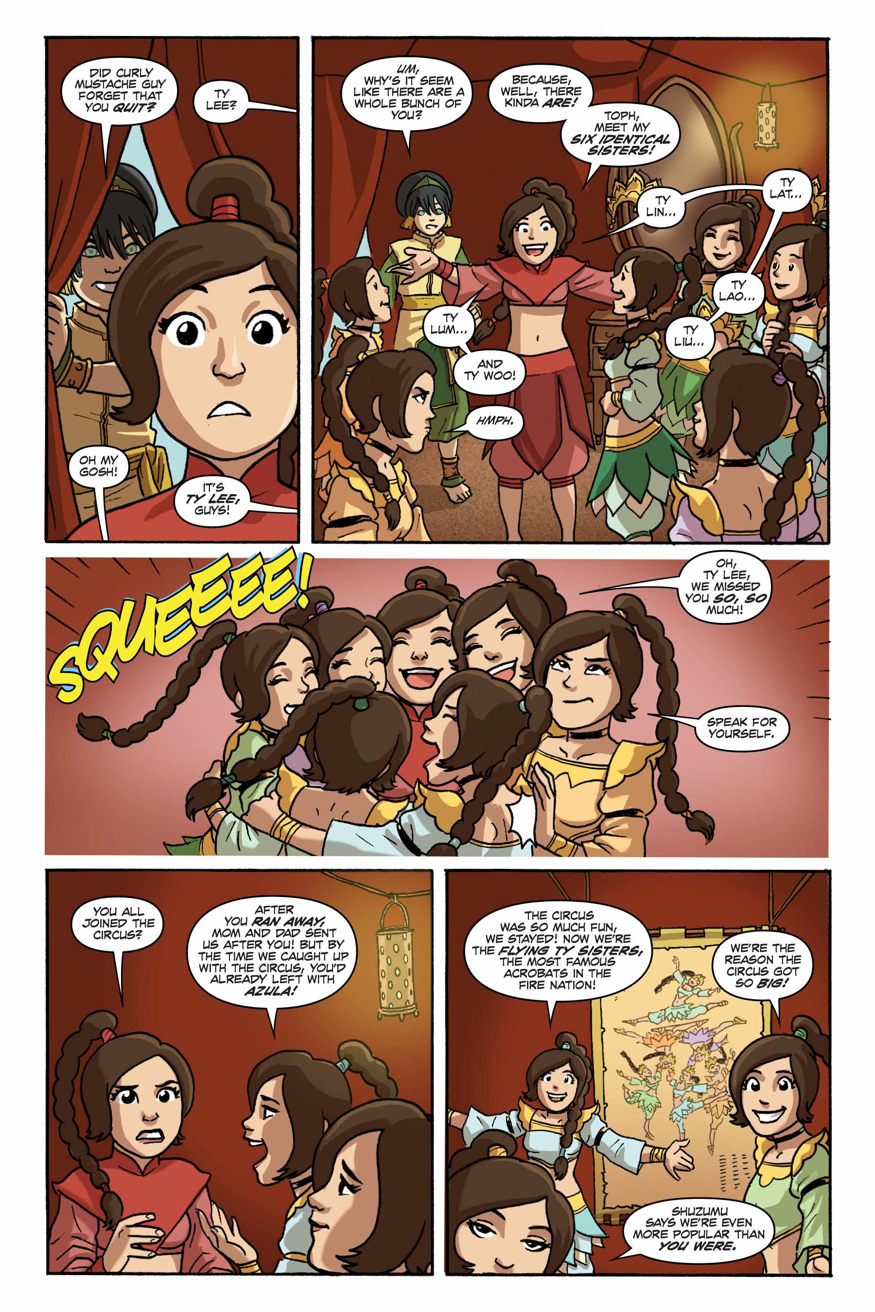 Read Comics Online Free Avatar The Last Airbender Comic